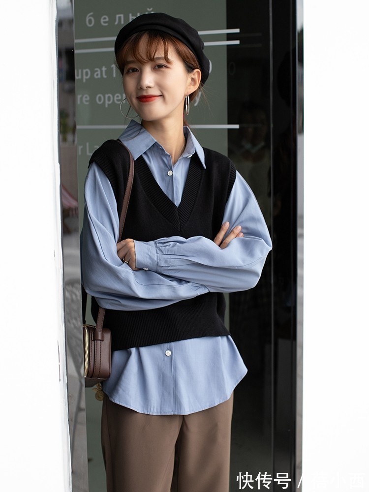 衬衫|“衬衫”穿法模板展示,用衣橱里的基础单品,穿出简约高级的造型