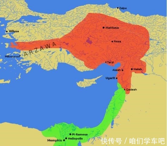 赫梯|3000多年前,人类第一场有记载的战争,埃及赫梯的卡迭石之战