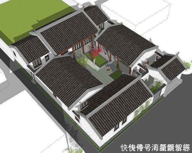 庭院|48岁的大叔，砸掉老房子，盖了一座四合院，完工后全村人都惊艳了