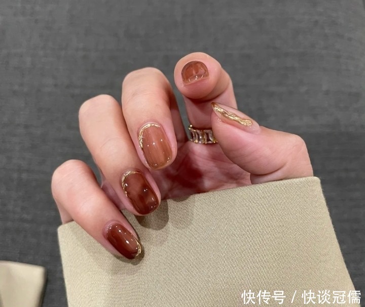 晕染|今春流行的温柔风美甲,凸显气质又跟这个季节契合,氛围感十足