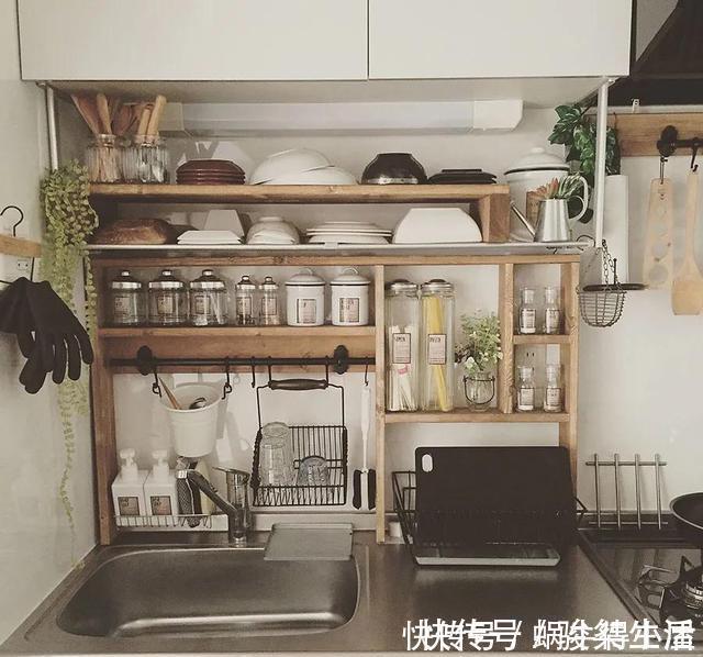 置物架|厨房好用到犯规的10个死角,不用收纳神器,就让厨房瞬间大5倍