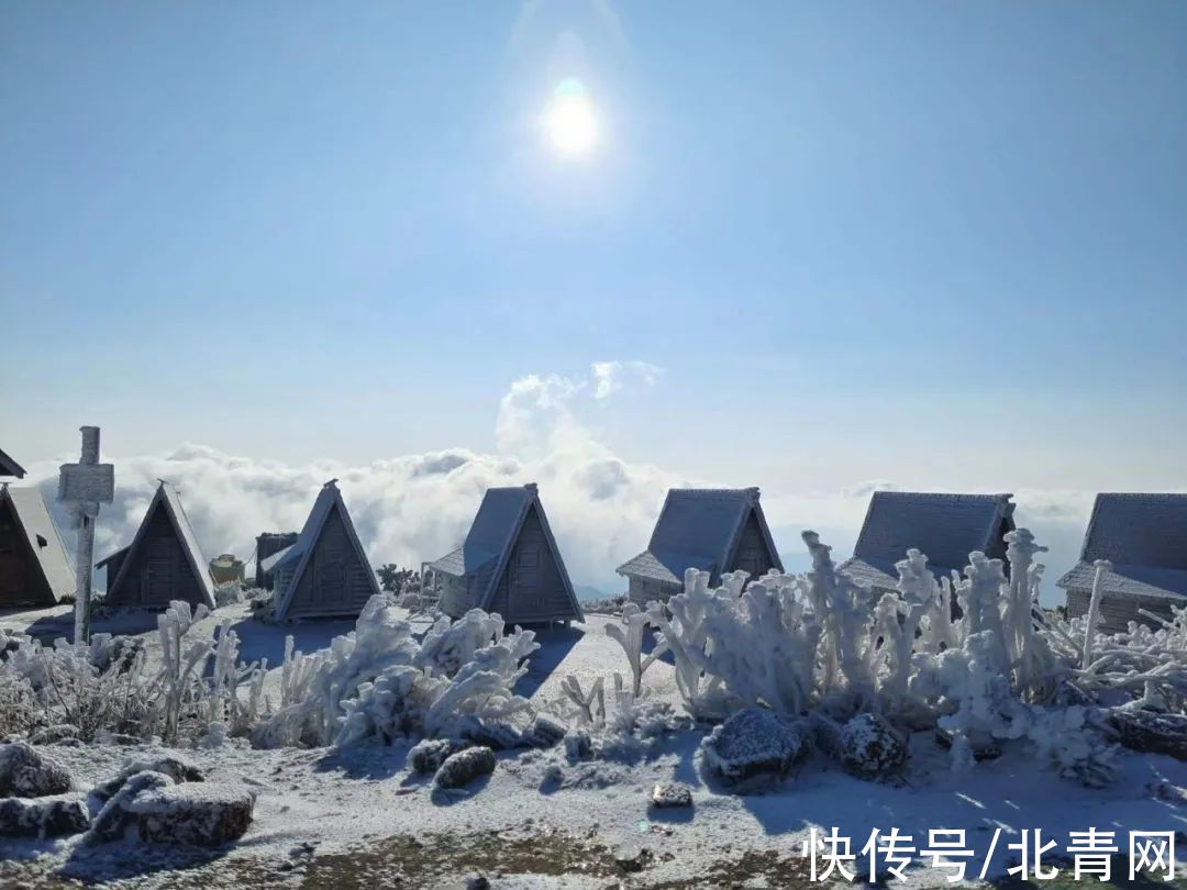 云海|太美了！台州最新雪景！括苍山跌至-10℃，再现云海奇观