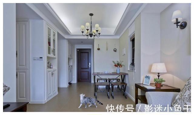 小户型|65㎡刚需房,美式风,温馨简约,超棒的储物设计,家家都适用!