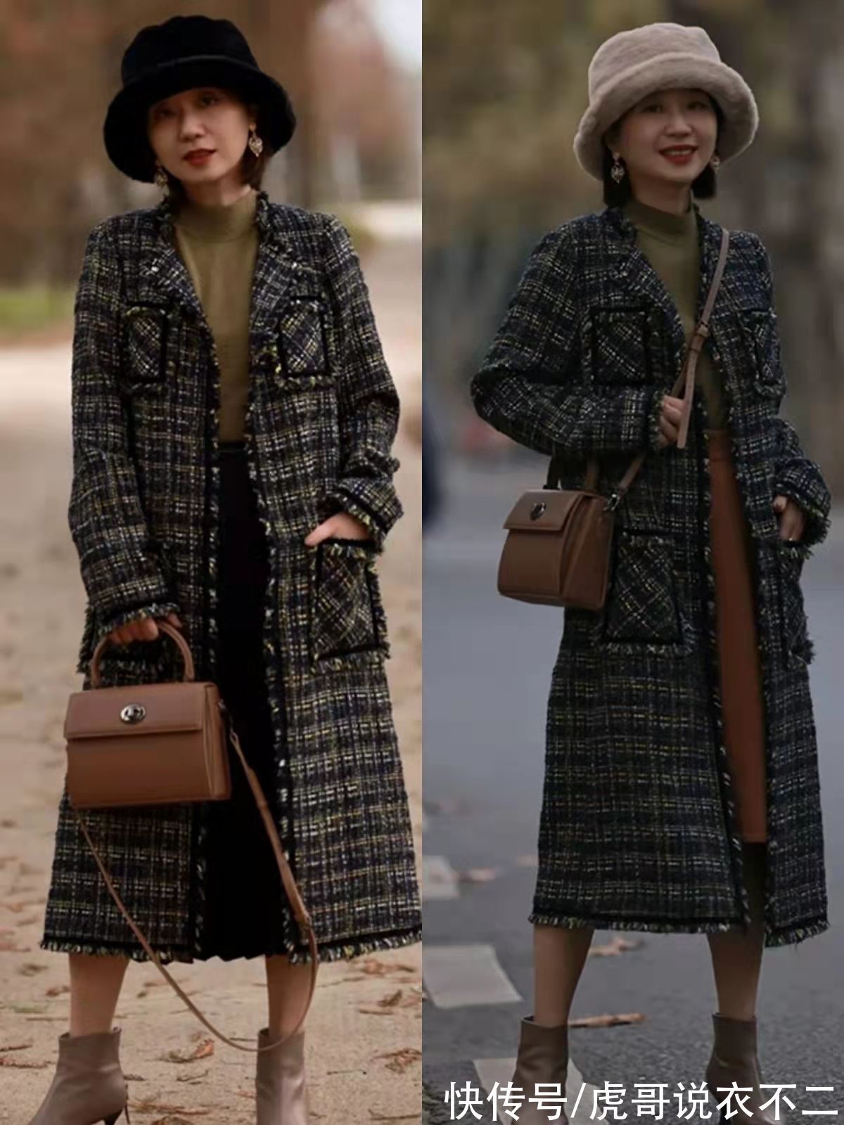 帽子 看完这位“姐姐”的搭配终于明白,穿衣要优雅实用,也要会戴帽子