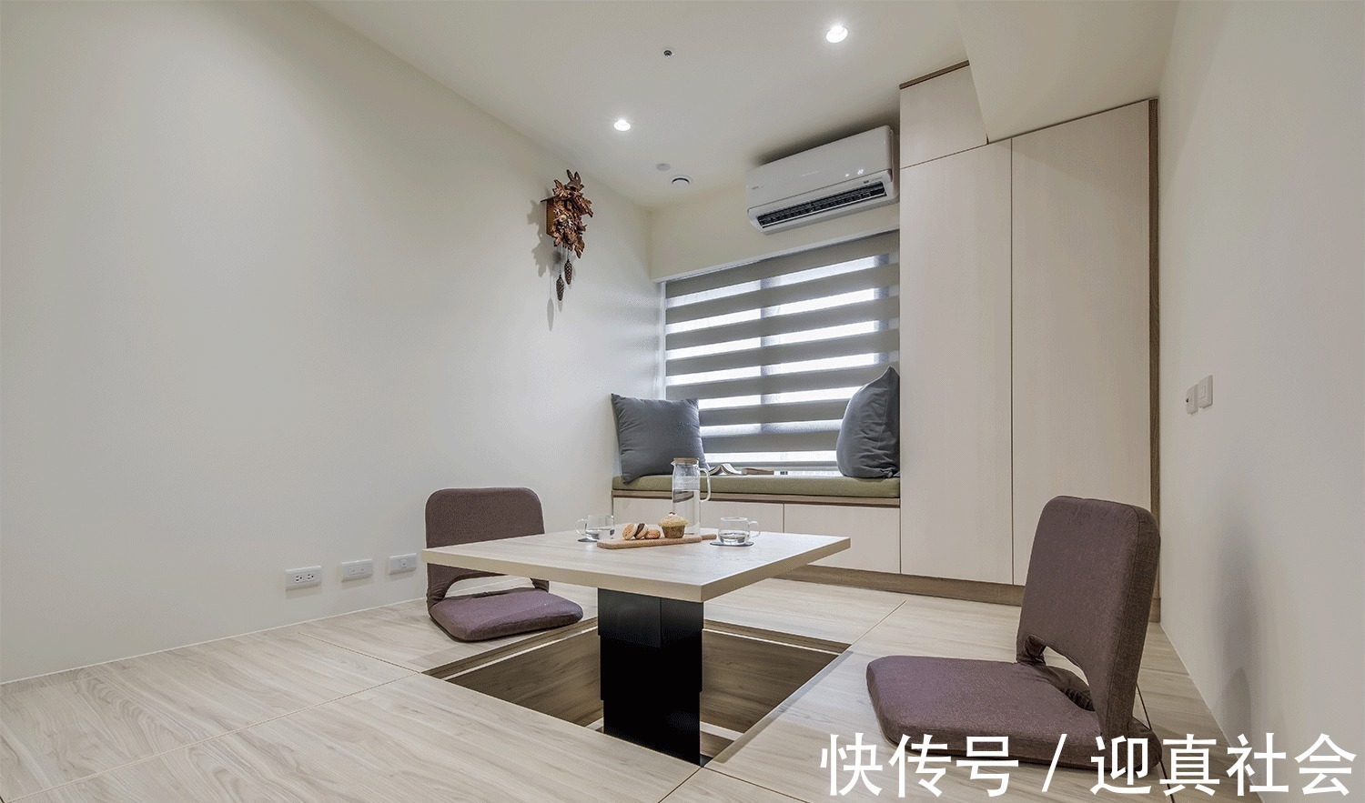 墙面|116㎡三居室，巧用室内门，打造极具灵活开阔感的新家！