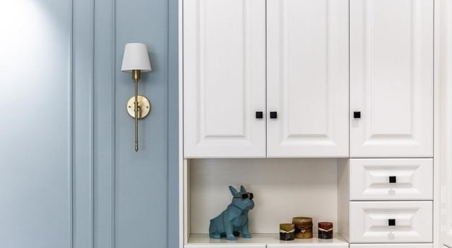 收纳|她家73㎡的房子,客餐厅装修得真心漂亮,最满意全屋定制的柜子