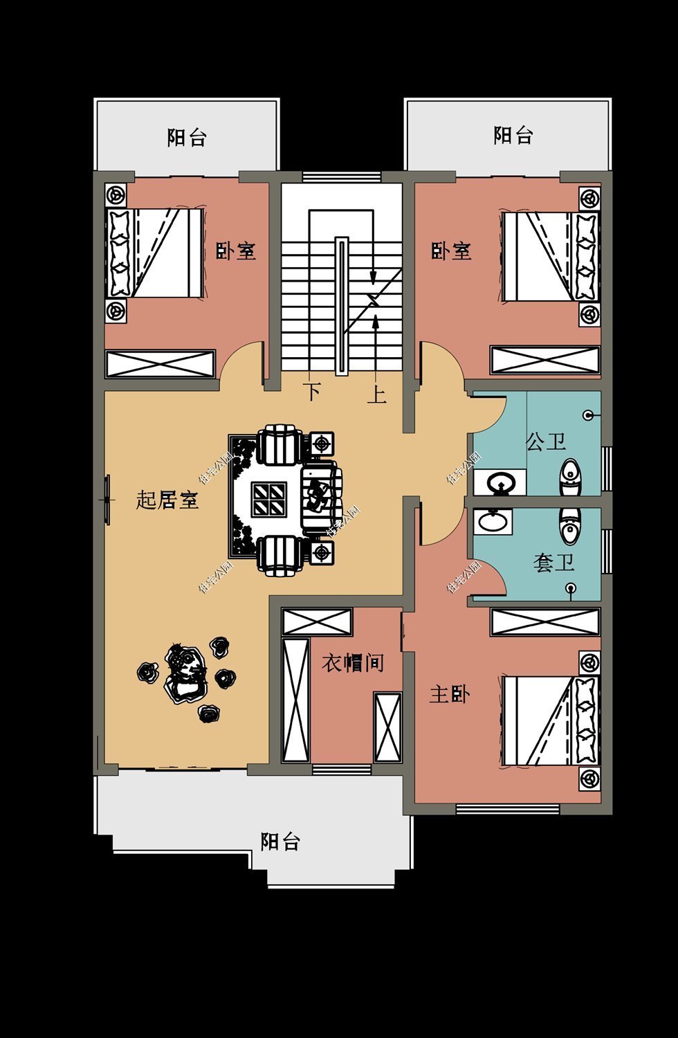 砖混|农村盖房从这10套户型里选吧，每一套都漂亮的没话说，性价比超高