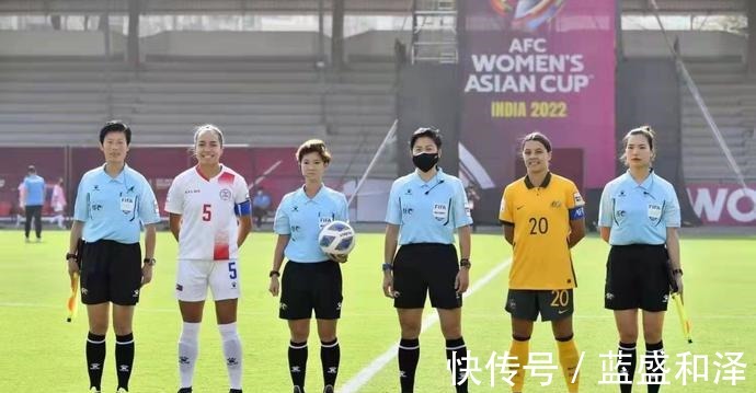 谢丽君|锦江学院教师谢丽君执法2022年女足亚洲杯！