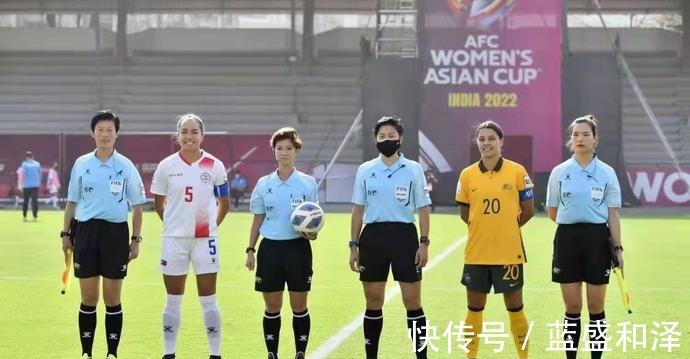 谢丽君|锦江学院教师谢丽君执法2022年女足亚洲杯!