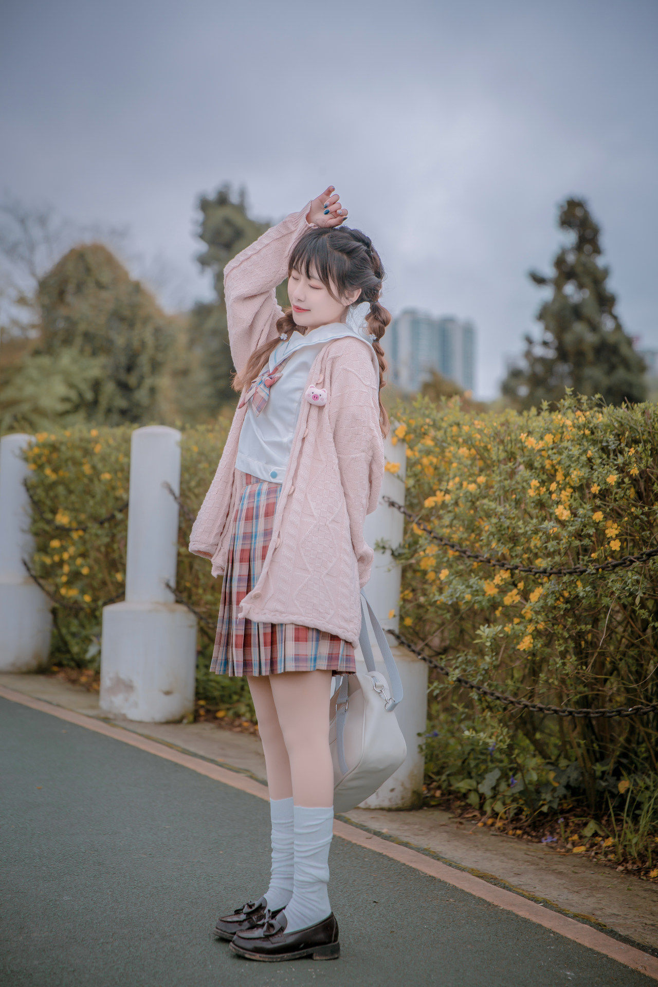 jkcn|JK制服，天气有点遗憾