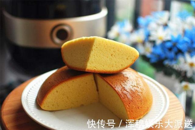 家里有玉米面就能做蛋糕，不用烤箱，不用电饭煲，比买的好吃