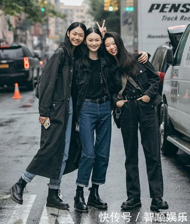 气质|15套马丁靴穿搭示范!照着穿就对了,时髦又气质