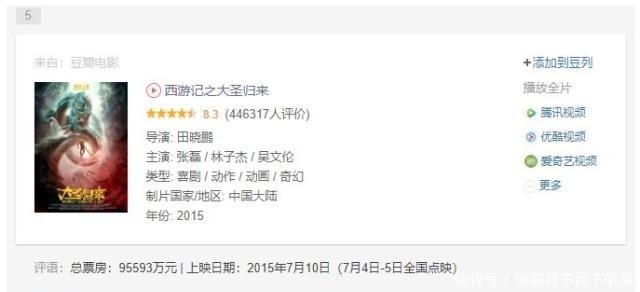 《熊出没原始时代》票房破7亿,但距离《大圣归来》仍遥不可及