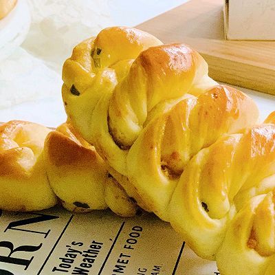 细砂糖|香葱肉松卷卷面包