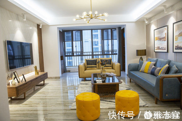 阳台上|碧桂园144平现代风改造,简单自然,装扮出一个年轻时尚的空间!