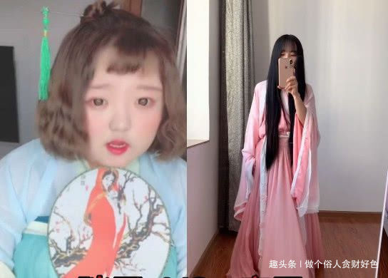 汉服|同样穿汉服,胖子VS瘦子,看到图4终于知道杨贵妃为啥受宠了
