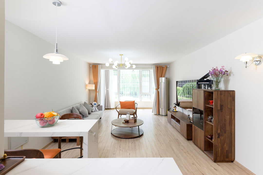 大白墙|不会后悔的第一次装修，坚持简装刷大白墙不吊顶，省钱还耐看