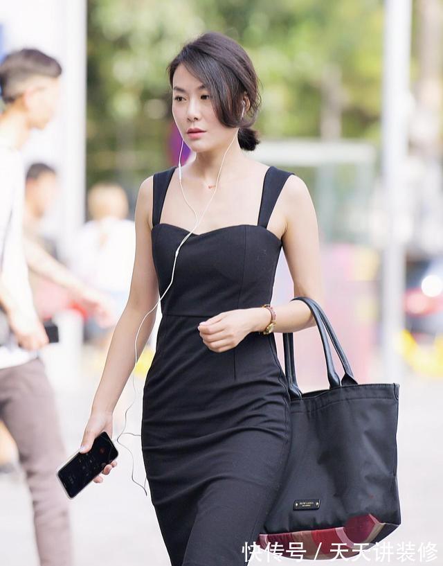 服装搭配|清爽穿搭非连衣裙莫属,造型才能远离沉闷感,显瘦增高