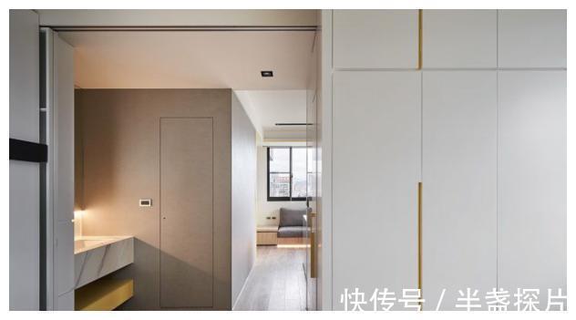 空间|40㎡两房一厅,全屋打满柜子,称得到上小户型“教科书”式设计!