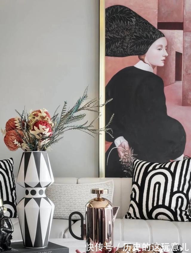 绯红|161平米轻奢新欧式，优雅时尚~！