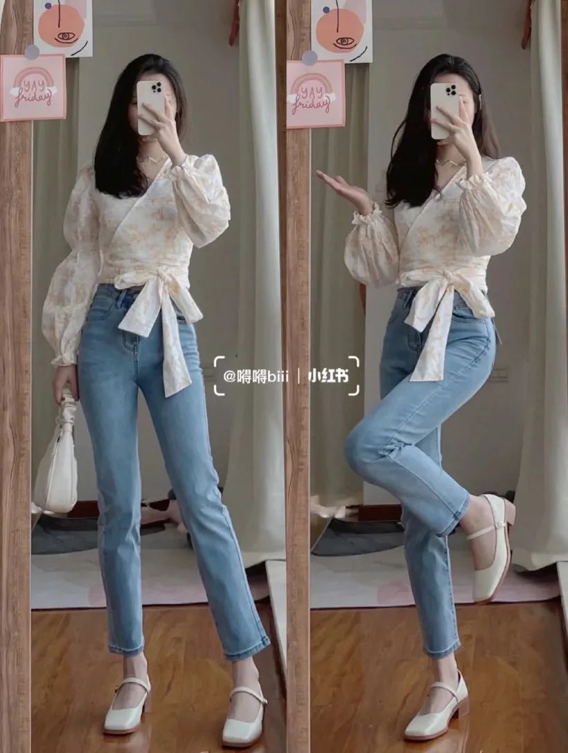 腰部|腰粗、肚子大的女生，怎么穿才显瘦？