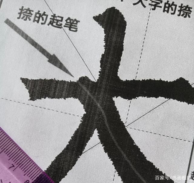 上图&书法，写好一个字，笔画多粗为好?