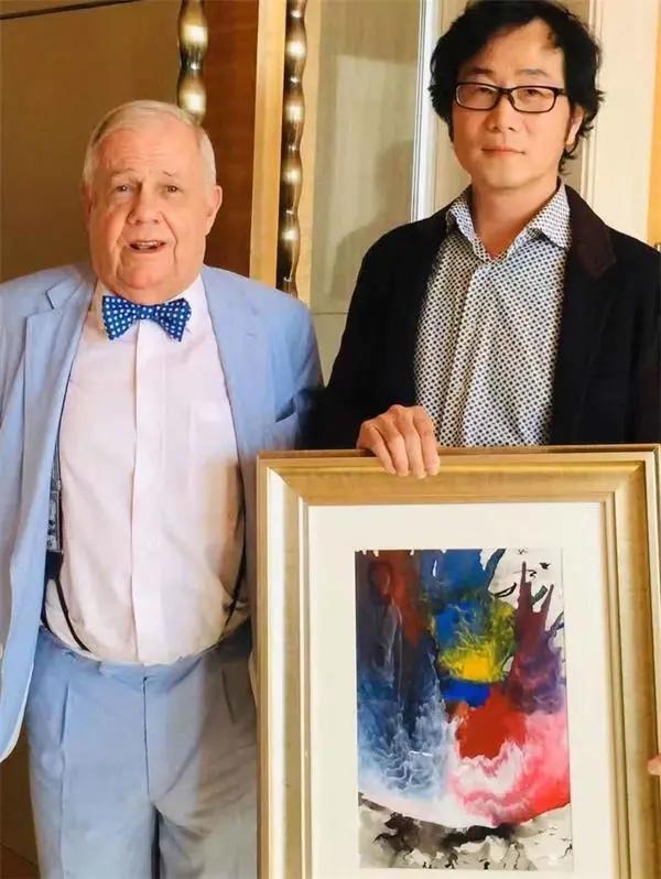 霍金《时间简史》里宇宙的奥秘,被刘泽融入了绘画中