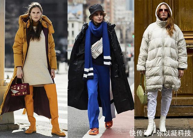 寒冷天穿长款羽绒服才是最前卫的时髦精