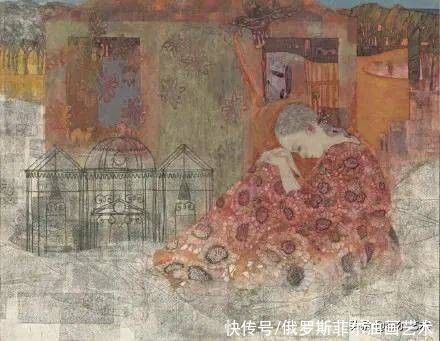 敦煌莫高窟|日本最优秀的青年女岩彩画家,她的作品太美了