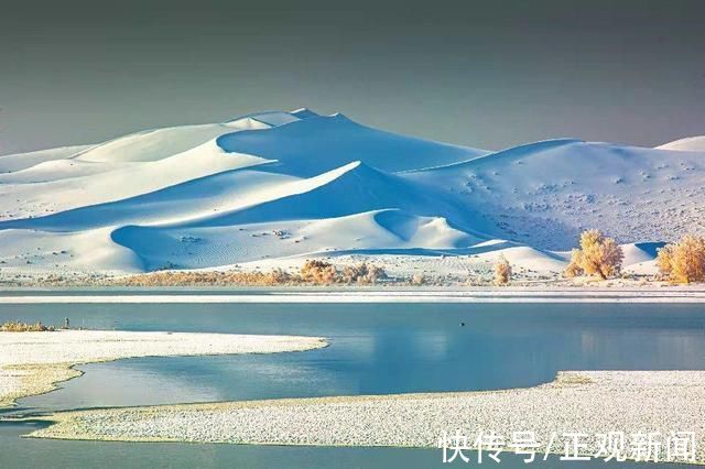 沙漠也会下雪?塔克拉玛干沙漠雪的图美到“惊艳”!