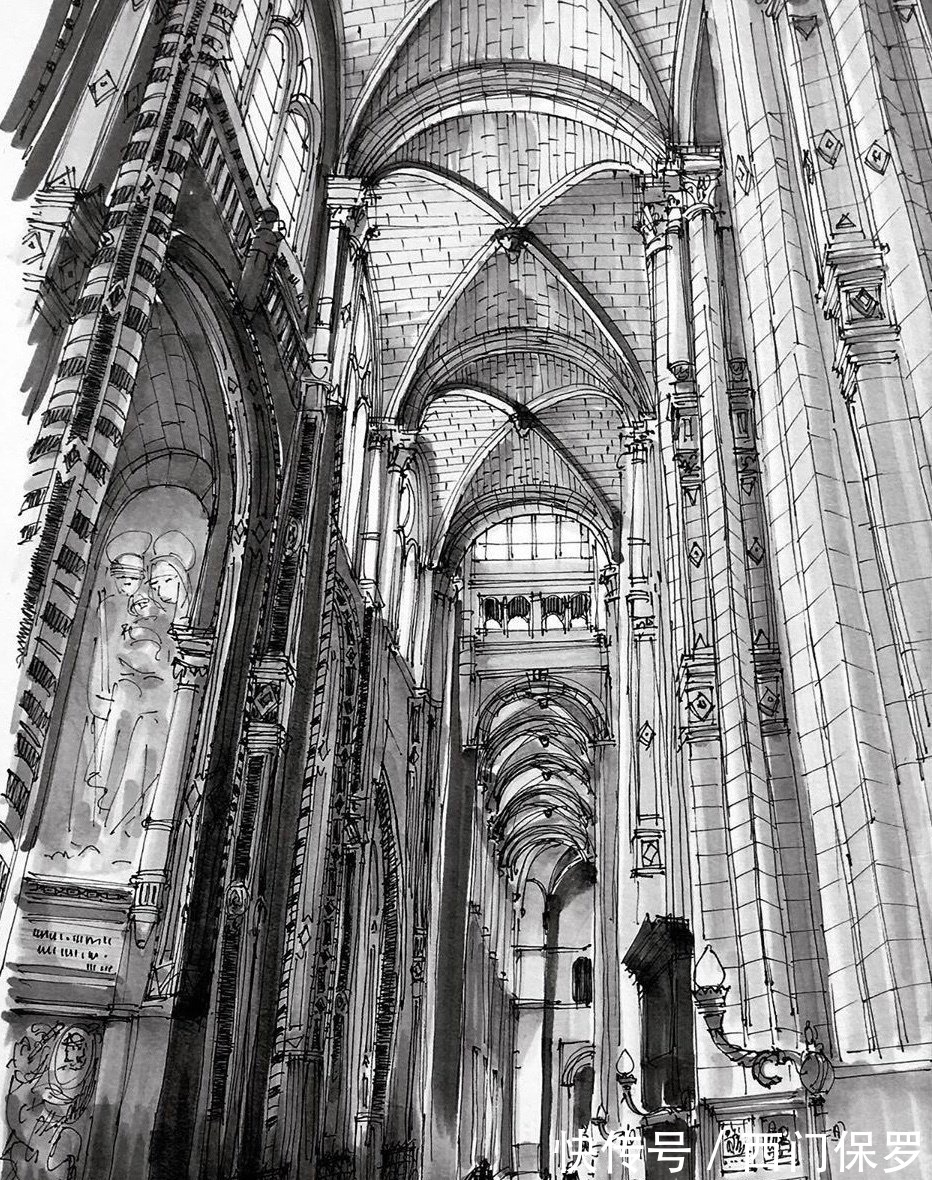 复杂&绘画中的透视,其实非常简单,但很多人却学不会