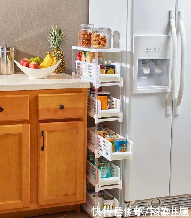 置物架|厨房好用到犯规的10个死角,不用收纳神器,就让厨房瞬间大5倍