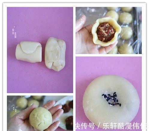 豆沙馅|中秋节吃月饼，这个馅的太香了，香酥多层，咬一口还爆汁