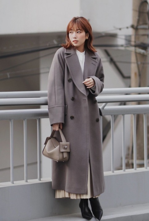 穿搭|今年火了一种外套:叫过膝大衣,不但保暖还遮肉,爱了!