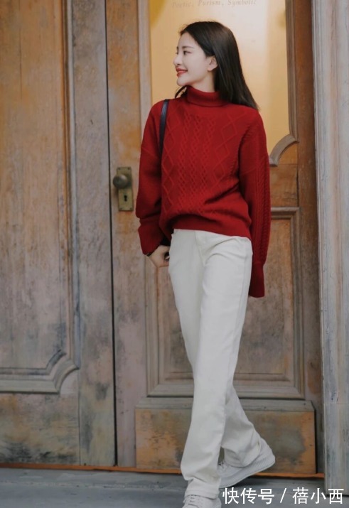 苗条曲线 针织衫很难穿出高级感?记住博主的这几招,不费力打造优雅魅力