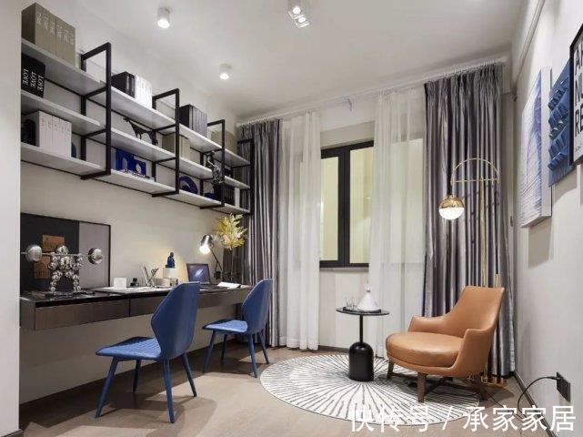 客厅|140平现代风三居室,客厅大气沉稳又不乏时尚气质