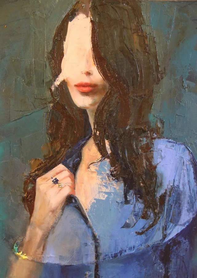 油画颜料|她以生动、动感和现代的笔触,描绘画面