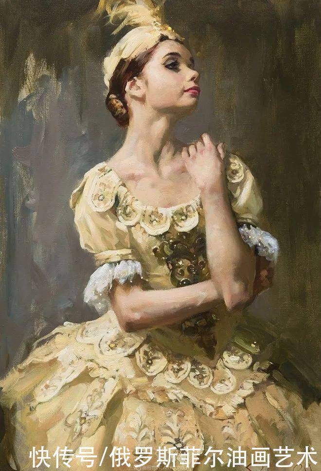 圣彼得堡$俄罗斯画家阿纳斯塔西娅·沃斯特雷佐娃漂亮油画作品欣赏