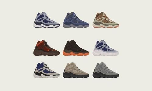 系列最高颜值之一？Yeezy 500 High 新配色曝光！
