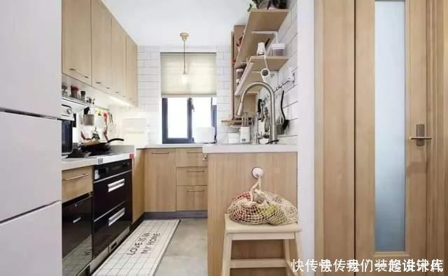 实木|46㎡小公寓:玻璃隔断通透明亮,衣帽间很迷你,干湿分类真实用!