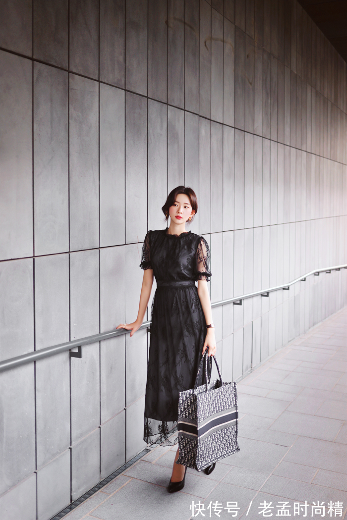 淑女|这条裙子也太仙了吧,无论年龄大小,都能展现出浪漫温柔的淑女感