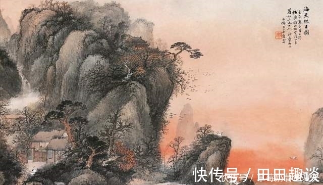 水墨|海派艺术家大家吴石仙经典水墨山水画作品欣赏