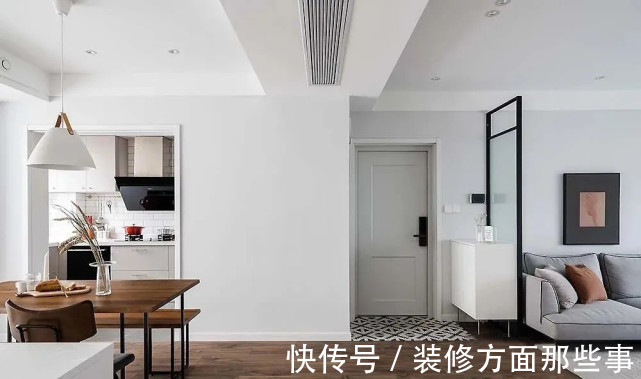 功能区|120平三居室运用简练的线条打造出一个具有格调的居住环境