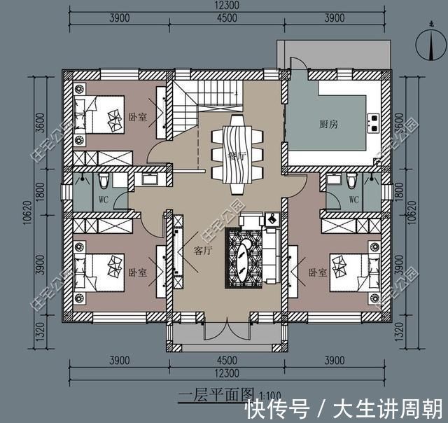 图纸|农村自建房有“限高令”咋办这3套带阁楼的图纸,随便挑套建