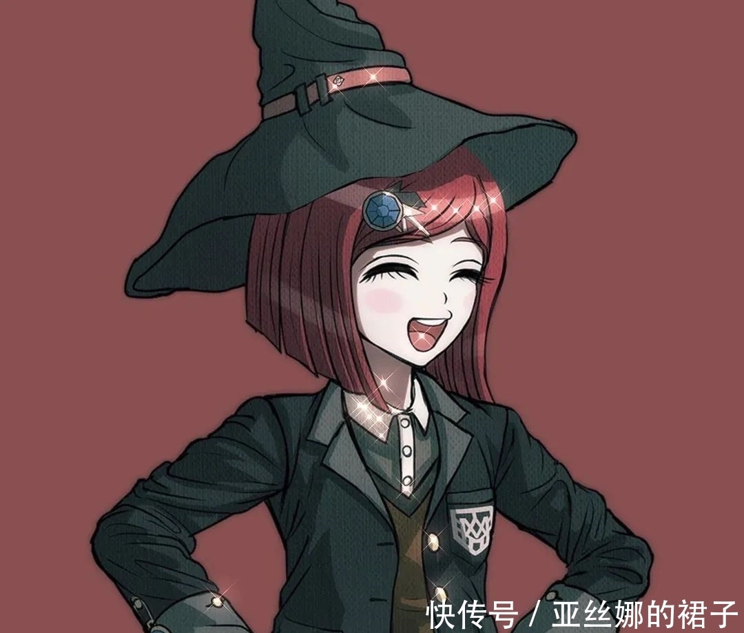 《弹丸论破》梦野秘密子，为数不多活下来的成长系角色，动漫头像