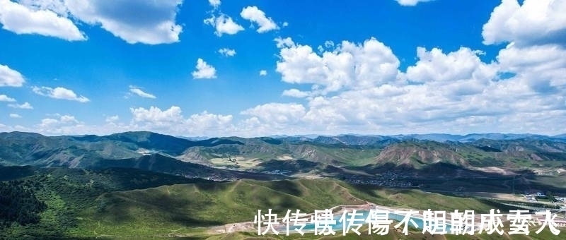 甘南的这个草原像极了宫崎骏漫画里的夏日,四季都超美,你想去吗