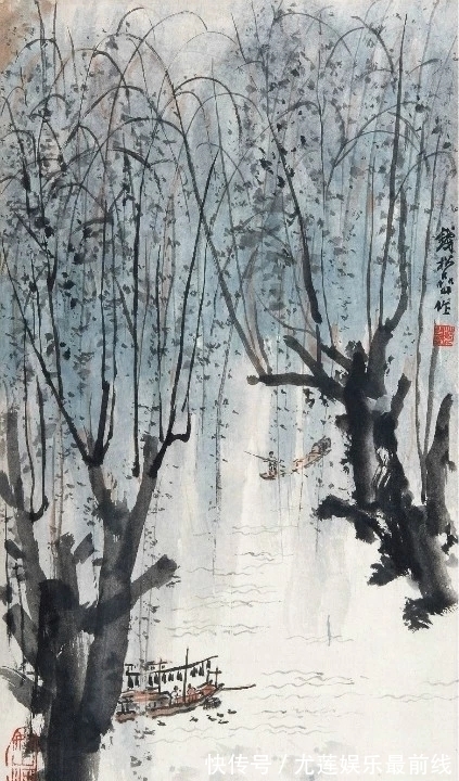 浑厚|你们有见如此古拙浑厚,朴实沉着的山水画吗?