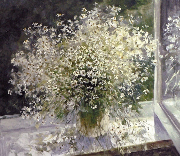 画家#乌克兰画家亚历山大·耶尼的油画,雅致!