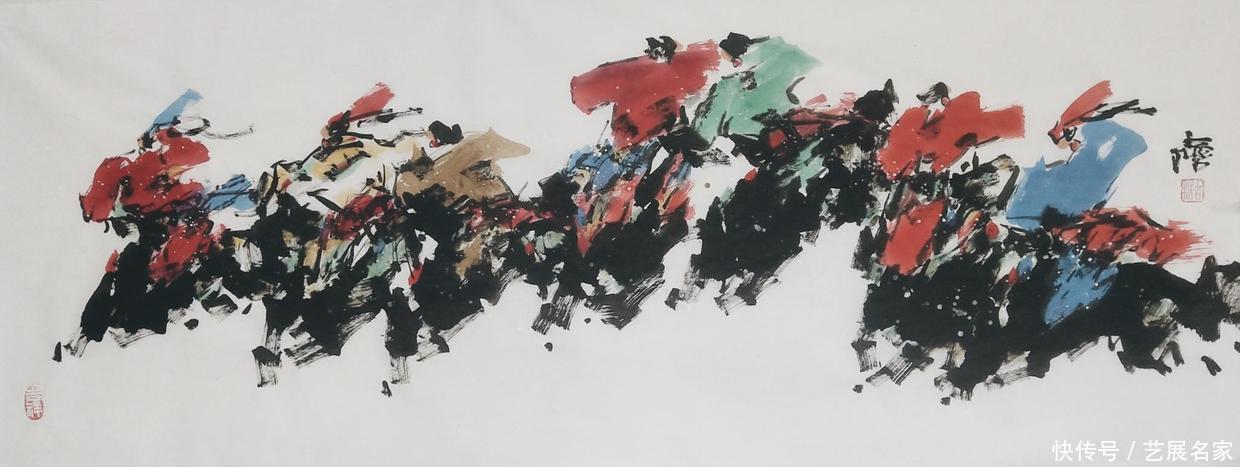 欣赏|【艺展中国】吴·斯日古楞绘画作品欣赏