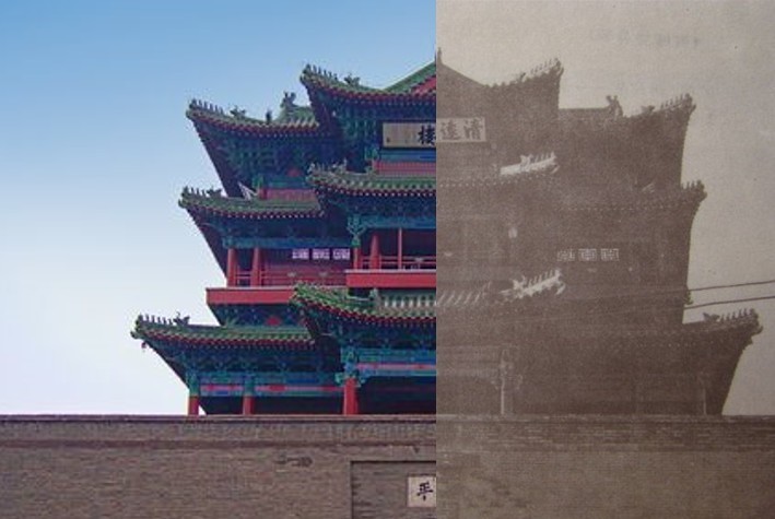 视角|透过同一视角的历史照片感受宣化古城的百年沧桑